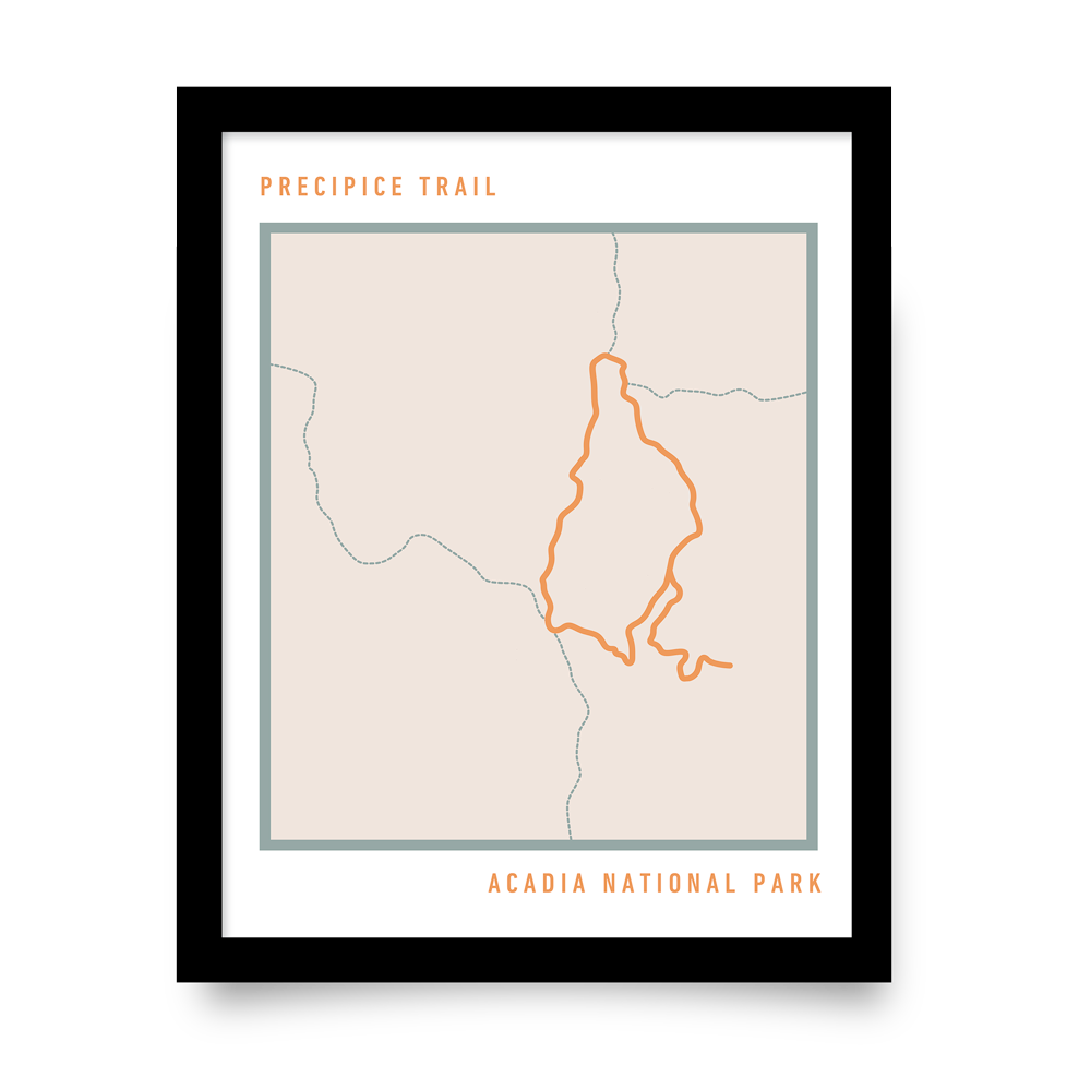 Precipice Bold Trail Map (Salmon)