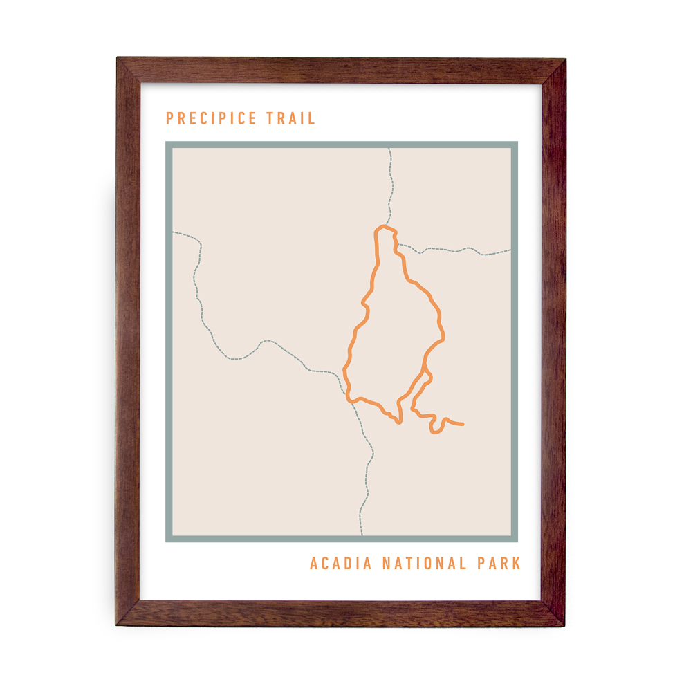 Precipice Bold Trail Map (Salmon)