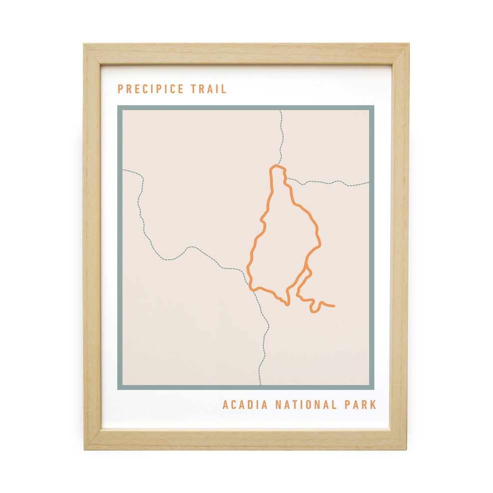 Precipice Bold Trail Map (Salmon)