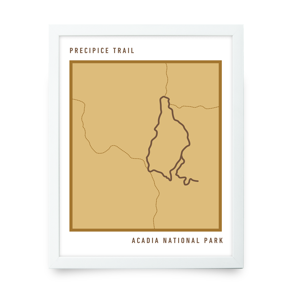 Precipice Bold Trail Map (Yellow)