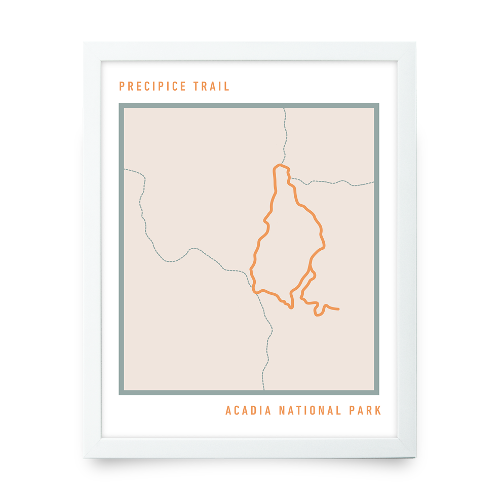 Precipice Bold Trail Map (Salmon)