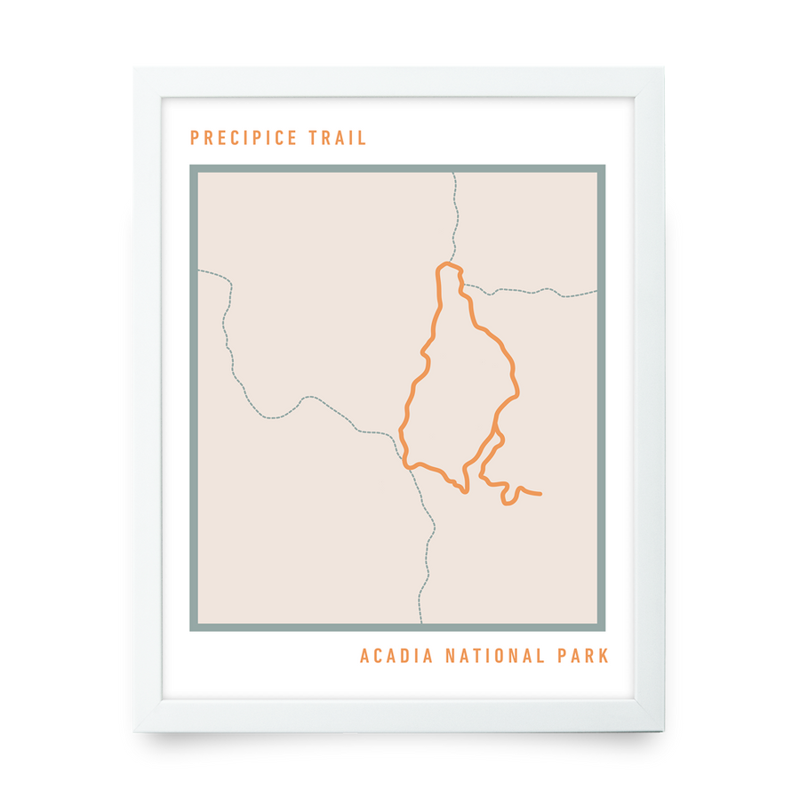Precipice Bold Trail Map (Salmon)