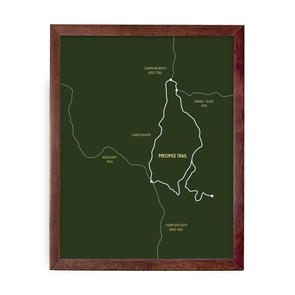 Precipice Trail Map (Green)