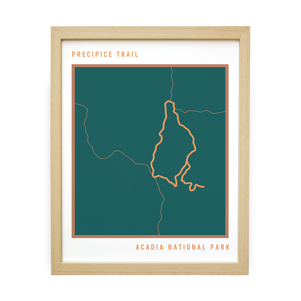 Precipice Bold Trail Map (Teal)